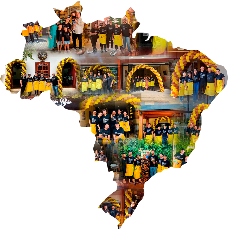 Mapa Cheirin Bão Brasil